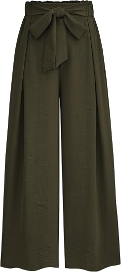 PRETTYGARDEN Women's Palazzo Wide Leg Work Dress Pants