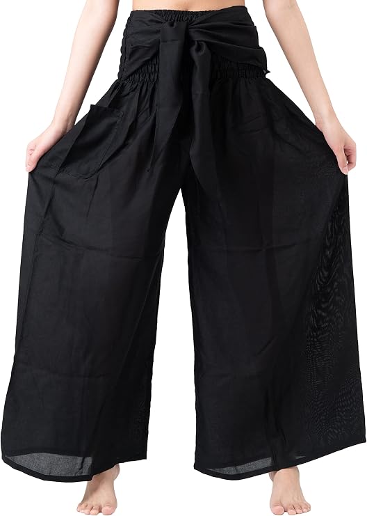 B BANGKOK PANTS Women's Boho Palazzo Pants